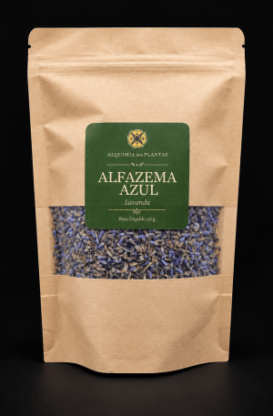 Alfazema Azul - Lavanda 50gr Chá