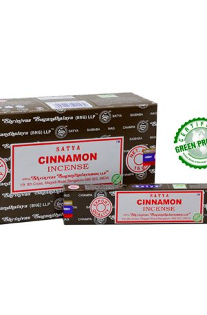 Incenso Satya Cinnamon (Canela) 15g (caixa)