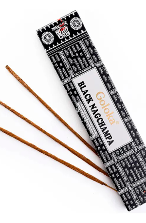 Incenso Goloka Black Nag Champa Grosso (caixa)