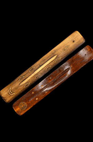 INCENSÁRIO DE BAMBU ARTESANAL – MARROM