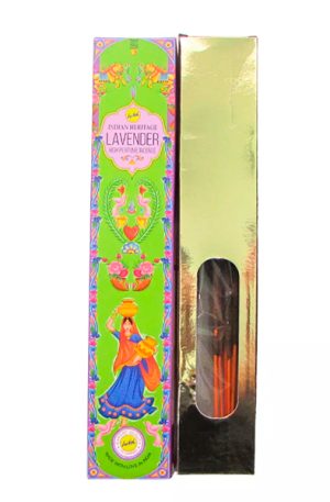 Incenso Sreevani Vareta Lavender 15g (caixa)