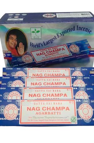 Incenso Satya Sai Baba Nag Champa Agarbatti 15g (caixa)