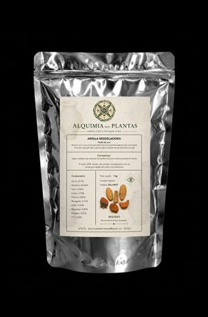Argila Natural para Modelagem 1kg